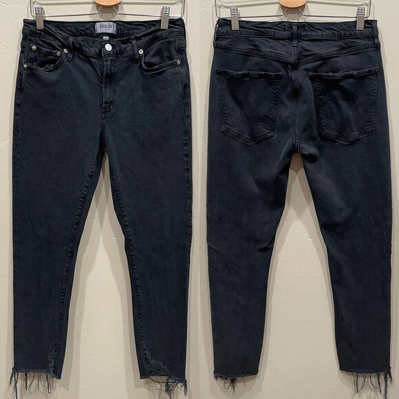 AGOLDE Toni Mid-Rise Straight Leg Jeans - Size: 29 - Picture 2 of 11
